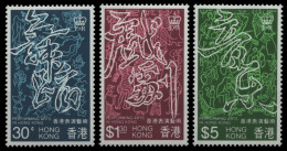 Hongkong 1983 - Mi-Nr. 408-410 ** - MNH - Kunst / Art - Unused Stamps