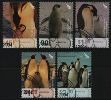 Ross-Gebiet 2004 - Mi-Nr. 89-93 Gest / Used - Pinguine / Penguins - Used Stamps