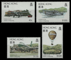 Hongkong 1984 - Mi-Nr. 423-426 ** - MNH - Flugzeuge / Airplanes - Nuovi