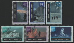 Ross-Gebiet 1996 - Mi-Nr. 38-43 Gest / Used - Landschaften / Landscapes - Used Stamps