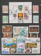 99 TIMBRES MONACO OBLITERES & NEUFS**&* + SANS GOMME DE 571 à 2015   Cote : 132,25 € - Usados