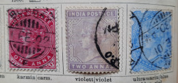 Britisch Indien 3 Marken Von 1900 Gem. Scan - Otros & Sin Clasificación