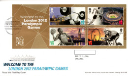 UK, GB, Great Britain, FDC, 2012, Paralympic Games London - Briefe U. Dokumente