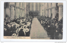 MOLENBEEK ST JEAN - Carte Paroisse St Remy - Messe Quotidienne Des Enfants En 1914  -- B3/804 - St-Jans-Molenbeek - Molenbeek-St-Jean