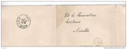 Lettre De Service En FRANCHISE - Omer Lefort , Receveur De FRASNES LEZ GOSSELIES 1899 Vers NIVELLES  --  B1/437 - Franquicia