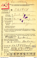 UU968 -- Carte De Caisse D'Epargne Postale / Postspaarkaskaart  BERLAER (LIER)  1940 - Dépliants De La Poste