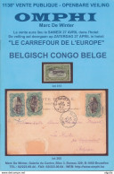 941/25 - CONGO BELGE, Catalogues Vente Collection Du Four , OMPHI 27/4/2002 , 2 Fascicules 740 Lots + Photos , Etat NEUF - Catálogos De Casas De Ventas