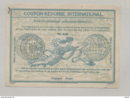 26/441 - COUPON-REPONSE International BRUXELLES Quartier Léopold 1909 - Internationale Antwoordcoupons