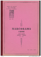 LIVRE Belgique - MARCORAMA 1990 2de Deel - Belgie 1946/1986 , Par W. Van Riet , 155 P. - TB Etat  --  15/286 - Filatelia E Storia Postale