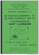 LIVRE Belgique - Postgeschiedenis Van SINT LAUREINS , Par Van De Veire/Vervaet , 32 P. , 1984 -  Etat NEUF --  15/289 - Filatelia E Storia Postale