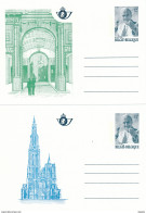 YY110 - Série De 5 Cartes Postales Visite Du Pape BK 34/38  - COB 55 EUR - Etat Neuf - Illustrierte Postkarten (1971-2014) [BK]