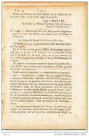 Bulletins Des Lois - Service Des Postes Entre France Et Autriche En 1825 (5 Pg) Et 1844 ( 21 Pg)  --  15/206 - Préphilatélie