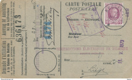 460/28  --  Carte De Caisse D'Epargne Postale / Postspaarkaskaart TP Houyoux KESSEL LOO 1926 - Mr Dive - Folletos De La Oficina De Correos