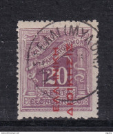 DCPEB 013 - CRETE City/Village Cancels - KASTELLI Mylopotamou On 20 Lepta Greek Due Stamp (Greek Administration) - Creta