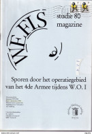 979/30 -- Studie WEFIS Nr 80, Sporen Door Het Operatiegebied 4 De Armee W.O.I. , 62 Blz ,1998 , Door Benny Blontrock - Spoorwegen