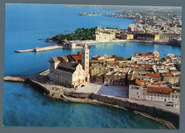 °°° Cartolina - Trani Il Porto E La Cattedrale Veduta Aerea Nuova °°° - Trani