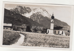 D8503) EHRWALD M. Wanneck - Kirche Blumenwiese U. Häuser ALT ! - Ehrwald