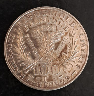 PIECE 100 FRANCS ARGENT - MARIE CURIE - 1984 - - 100 Francs
