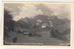 D8525) DIENTEN Bei LEND Im PINZGAU Gegen Hochkönig - Salzburg - Alte FOTO AK Mit Bauernhof U. Kirche - Dienten