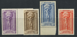 FRANCE - EXPO. PHILA. INTERNATIONALE DE PARIS 1925 N° 7 , 4 COULEURS DENTELEES * * - SUP - Esposizioni Filateliche