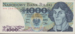 POLAND 1982 1000zl Banknote HN 2541333 Uncirculated - Pologne