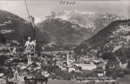 D8543) SCHRUNS Im Montafon - Hochjochbahn Gg. Zimbaspitze - Frau Auf Sessellift - Tolle FOTO AK - Schruns