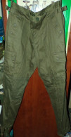 PANTALON DE TYPE PARACHUTISTES DE L'ARMEE FRANCAISE , TAILLE XL SOIT 46 OU 92 CM DE TOUR DE CEINTURE, DE FABRICATION AC - Equipement