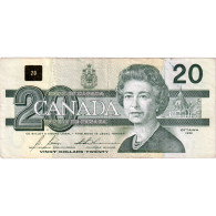 Billet, Canada, 20 Dollars, 1991, KM:97b, TTB - Kanada