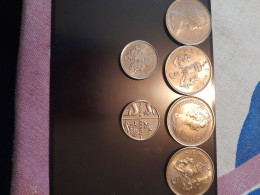 Lot De 6 Pieces De 1 New Pence Et 1 Pence De 1969 A 2014 - 5 Pence & 5 New Pence