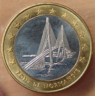 France 10 EURO 1996 Bimétallique  VILLE DU HAVRE (76) PONT DE NORMANDIE - Euro Delle Città