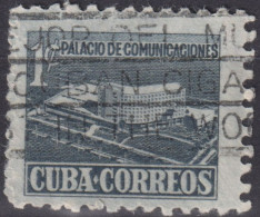 1952 Kuba - Rep. ° Mi:CU Z16, Sn:CU RA16, Yt:CU 353, New Building For The Ministry Of Post - Used Stamps