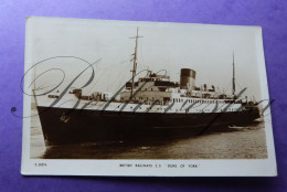 British Railways S.S. Duke Of York  S 20574- 1956 - Steamers