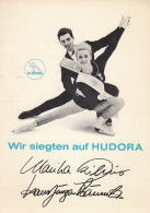 Figure Skating Marika Kilius & Hans-Jurgen Baumler , Hudora Advertising - Pattinaggio Artistico