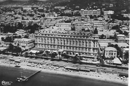 France & Marcofilia Cannes,  La Croisette, L'Hotel Carlton Et La Plage, Lisboa 1958 (12) - Hotels & Restaurants