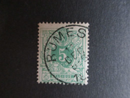 Nr 45 - Centrale Stempel "Rumes" - Coba + 8 - 1869-1888 Lying Lion