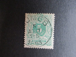 Nr 45 - Centrale Stempel "Rumes" - Coba + 8 - 1869-1888 Lion Couché