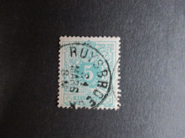 Nr 45 - Centrale Stempel "Ruysbroeck" - Coba + 4 - 1869-1888 Leone Coricato