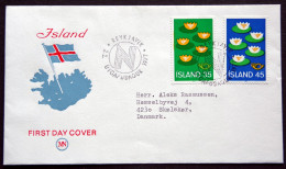 Iceland 1977 NORDEN   Minr.520-21  FDC    ( Lot 6503 ) - FDC