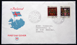 Iceland 1980 NORDEN  MiNr.556-57  ( Lot 6503 ) - FDC