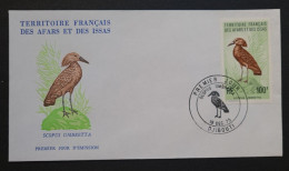 Afars Et Issas,  Timbre Numéro 413 Sur Lettre. - Storia Postale