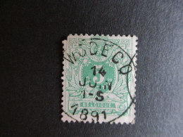 Nr 45 - Centrale Stempel "Wodecq" - Coba + 8 - 1869-1888 Lion Couché