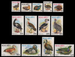 Malawi 1975 - Mi-Nr. 229-241 ** - MNH - Vögel / Birds - Malawi (1964-...)