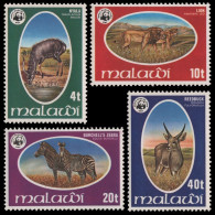 Malawi 1978 - Mi-Nr. 297-300 ** - MNH - Wildtiere / Wild Animals - Malawi (1964-...)