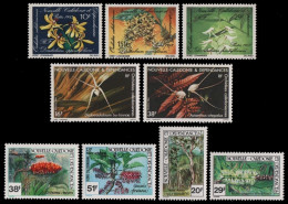 Neukaledonien 1978/80 - Mi-Nr. 4 Ausgaben ** - MNH - Flora - Nuovi