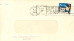 AUSTRALIA - 1964, STAMP COVER. - Cartas & Documentos