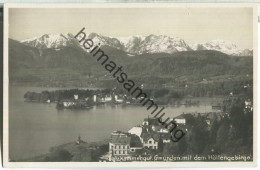 Gmunden Mit Dem Höllengebirge - Foto-Ansichtskarte - Verlag F. E. Brandt Gmunden 1927 - Gmunden