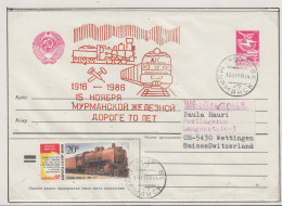 Russia 70th Ann. Railway To Murmansk Ca  Murmansk 15.11.1986 (FN179A) - Eventos Y Conmemoraciones