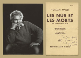 Norman Mailer (1923-2007) - Écrivain Américain - Page De Titre Dédicacée - 1999 - Writers