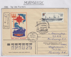 Russia Tag Des Fischers Ca  Murmansk 13.07.1986 (FN179B) - Eventi E Commemorazioni