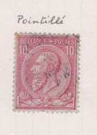 COB 46 Oblitéré Variété Fond En Pointillé - 1849-1900